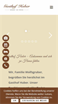Mobile Screenshot of gasthof-huber.com